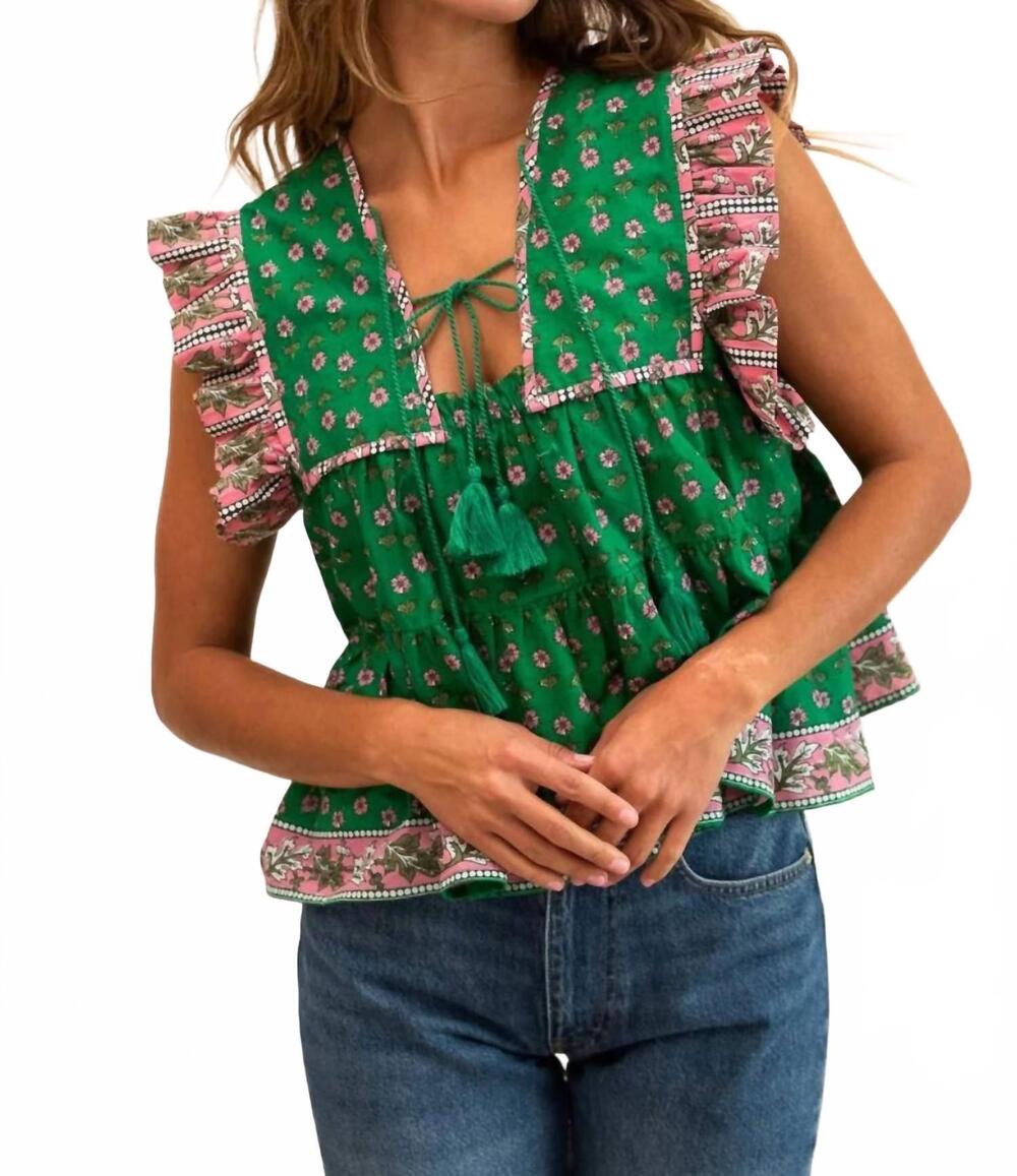 NEW MILLE chelsea top in jelly bean